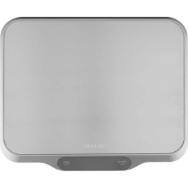 Sencor SKS 7300 - Balance de Cuisine Numérique, Capacité 30 kg Précision 2 g, Surface Acier Inox, Écran LED Tactile, Fonction Tare, Arrêt Auto