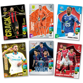 Panini TCG Adrenalyn Ligue 1 McDonald's 2025/26 - Boîte de 50 paquets, 300 cartes