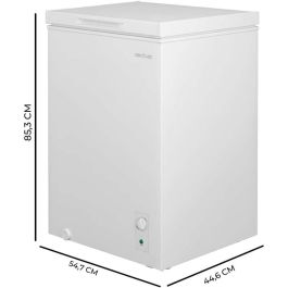 Congélateur Cecotec Bolero CoolMarket Chest 99M Blanc D 99 L