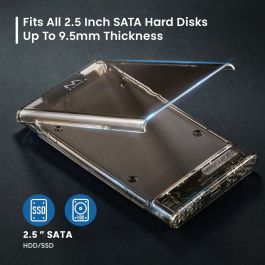 Disque Dur Externe Ewent ew7068 Transparent 2,5"