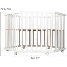 Parc de jeux ROBA Fox & Bunny Blanc Gris 66 X 19 X 70 CM