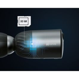Ezviz Caméra à batterie BC1C 4MP avec panneau solaire, autonomie 8 mois, détection humaine, vision nocturne EZV1702308991283