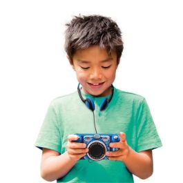 Vtech Kidizoom Duo DX Appareil Photo Enfant avec Filtres Dynamiques et Jeux de Réalité Augmentée, Bleu