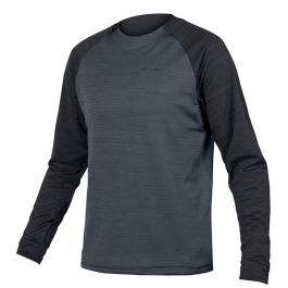 maillot de cyclisme Endura Singletrack Fleece Noir XL