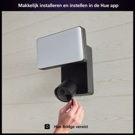 Fausse caméra de surveillance Philips Hue Secure Flood Light