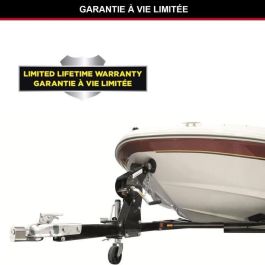 Antivol d'attelage universel - MASTER LOCK - 377EURDAT - Serrure a clé pour les Tetes d'Attelage