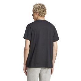 T-shirt à manches courtes homme Adidas London Noir 9-10 Ans