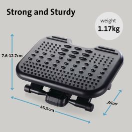 Repose-pied Kensington SOLEMASSAGE Noir (4 Unités)