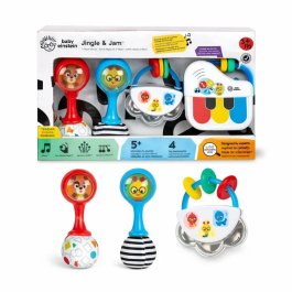 Baby Einstein Coffret musical Jingle & Jam pour bébé à partir de 3 mois - 4 instruments (piano, tambourin, 2 maracas) - Jouets d'éveil musical et sensoriel Precio: 46.008. SKU: B1H96GSK89