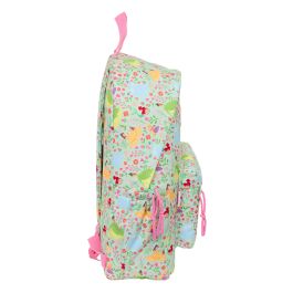 Cartable Disney Princess Bloom Vert Rose 31 x 43 x 13 cm