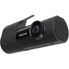 Sencor SCR 3400W - Caméra voiture WiFi 1080P Full HD, vision 120°, angle réglable, WDR, G-Sensor, microSD 128 Go