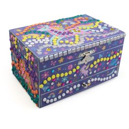 3D Mosaiques - SYCOMORE - Stick'N Fun - Boîte a musique Licorne - Des 5 ans