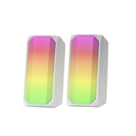 Haut-parleurs bluetooth portables Mars Gaming MSRGBW Blanc 15 W 4 W