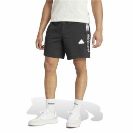 Short de Sport Adidas House Of Tiro Fleece Noir