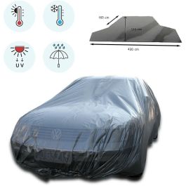 XLC Bâche de Voiture ECO BUDGET Imperméable Polyéthylène 430x165x120 cm AUC3221325521163