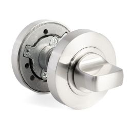 Jandel Muletilla Con Llave Ø50X10Mm Noir Mat / Nickel Satiné / Poli Brillant Finition Nickel Satiné