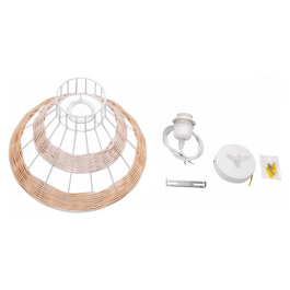 Lampe Suspendue Milton Keynes SKD-P80011 Réglable en Hauteur Design Élégant