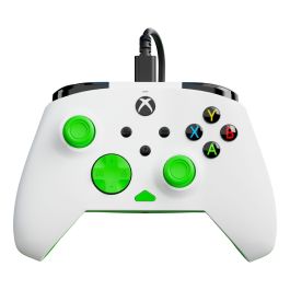 Turtle Beach manette Rematch Core pour Xbox Series X|S, Xbox One, PC - RGB, câble, Blanc/Vert - TUR0840454400052