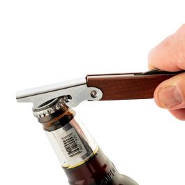 Sacacorchos Madera Natural Acacia Basic Koala 11x1,8x1,3 cm (12 Unidades)