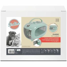 M Pets MPE6953182737025 Caja de transporte - Mochila - Apertura trasera - 5 kg - Azul