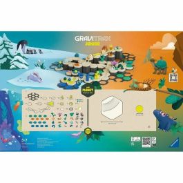 Ravensburger Gravitrax Junior Starter Set XXL My Planet 184 pièces Circuit de billes Jeu de construction créatif 3 ans