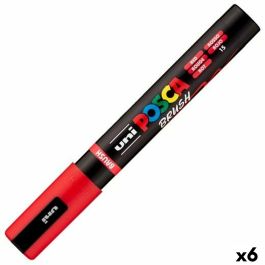 Marqueur BRUSH POSCA PC-5BR Rouge (6 Unités) Precio: 22.59. SKU: B13WCKTCLX