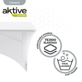 Étui de protection Aktive Blanc 122 x 76 x 61 cm Table Accessoires Voitures Route (6 Unités)