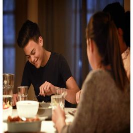 Lampe LED Philips 4,6 W GU10 Blanc F (2700 K)