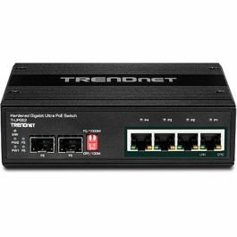 Switch Trendnet TI-UPG62 RJ-45 SFP Noir