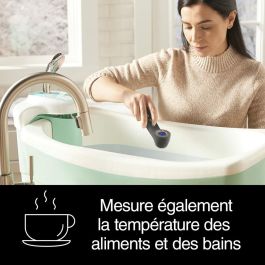 Braun BNT 400 BK - Thermomètre frontal sans contact, mesure la température corporelle et de surface, écran LCD rétroéclairé, adapté aux nouveau-nés