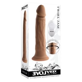 Gode réaliste Evolved Silicone ABS Ø 4,5 cm (17,7 cm)