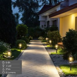 Lampe solaire Aktive 6 x 55 x 6 cm (4 Unités)