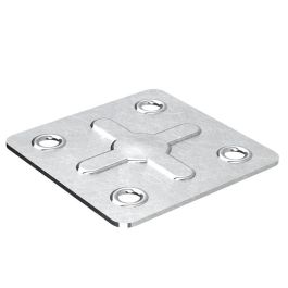 HERRAJES ALK Placa Cuadradas Flora 40-40 G.0,7Mm Zincado Precio: 3.5900004. SKU: B1FSDK283S