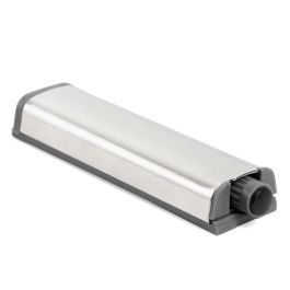 HERRAJES ALK Paragolpe Sobreponer Modelo Pully L45 28N Acabado Niquel