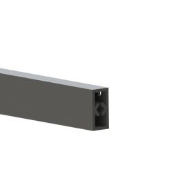 HERRAJES ALK Poignée de meuble Qube Blanc 20x10 1.10m pour tiroir intérieur finition Blanc