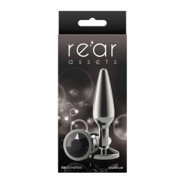 Plug Anal NS Novelties Rear Assets Noir (8,8 cm)