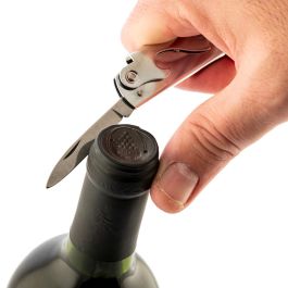 Sacacorchos y Navaja Acero Inoxidable Basic Koala 14,3x3,7x1 cm