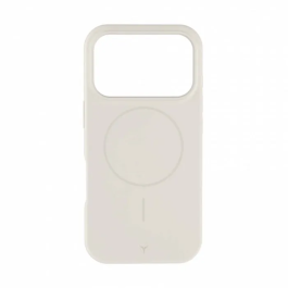 Force Case Coque MagSafe pour iPhone 17 Pro en Silicone Renforcée de Couleur Blanc - Protection Élégante Premium