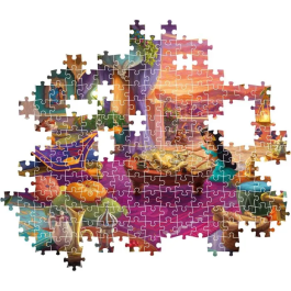 Clementoni - Puzzle Ever After 500 Pièces - Princesses Disney - Jasmine - Modèle Iconique, À Offrir ou À Collectionner