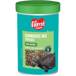 Aime Aliment principal crevettes gammarus pour tortue 1l