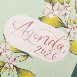Agenda Finocam THE FLOWER JOURNAL A5 15,5 x 21,2 cm Vert 2026