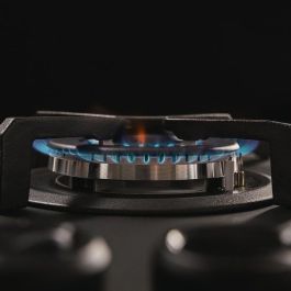 Cecotec Plaque gaz Bolero Squad G 3400S 3 feux 6200W Nano Glass fonte noire