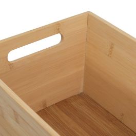 Panier Multi-usages Naturel Bambou Bois MDF 7 L 30 x 20 x 13 cm