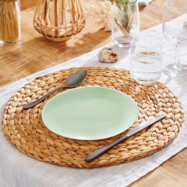 Plato Postre Vidrio Opal Diwali Paradise Luminarc 19 cm