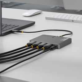 Câble USB Startech QUAD-USB-HDMI-ADAPT Gris