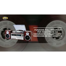 Tourne-disques Trevi 0T107230 Bois
