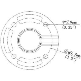 ALLNET Pendant mount/Decken for ALL-CAM2498-LEP