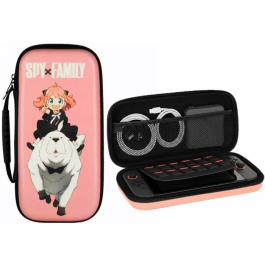 Konix Housse de Protection Transport pour Nintendo Switch, Nintendo Switch 2 et Switch OLED - Accessoires Rangement Cartouches - Design Spy x Family Anya et Bond Forger Rose Precio: 38.544. SKU: B17M5ZMA98