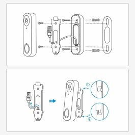 Reolink D340P Intercomunicador Negro