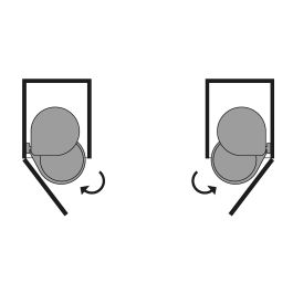 Emuca Bac de recyclage à fixer sur porte de meuble, 1 bac amovible 13 litres, Plastique et Acier inoxydable